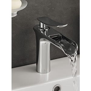 Şelale Model Lavabo Bataryasi- Krom Parlak-pi̇ri̇nç