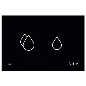 Vitra Kumanda Paneli, V-care Smart, Siyah (8 Cm Gömme Rezervuarlar İçin) 768-1501
