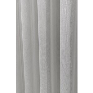 Velara Tül Perde – Modern Salon, Beyaz, Ultra Dökümlü 1x3 Sık Pile