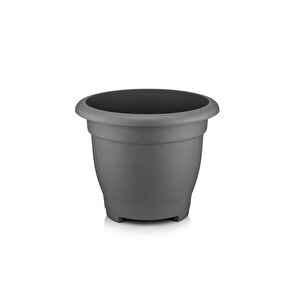 So-vhs7 Dekoratif Vaha Saksı İç Ve Dış Mekan 31 Litre No 7 Antrasit