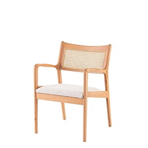Artemis Hazeranlı Ahşap Sandalye Natural