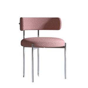 Teddy Sandalye, Krom Metal Pembe