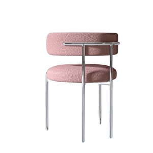 Teddy Sandalye, Krom Metal Pembe