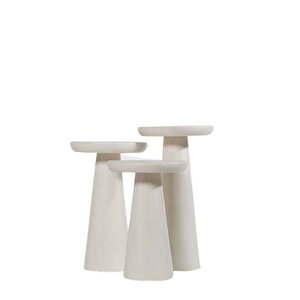 Mushroom Üçlü Zigon Sehpa