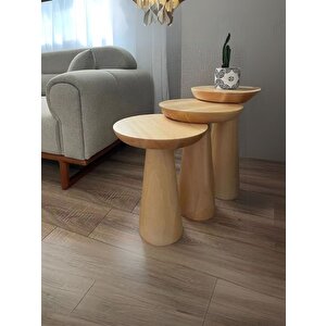 Mushroom Üçlü Zigon Sehpa