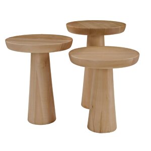 Mushroom 3'lü Zigon Sehpa