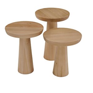 Mushroom 3'lü Zigon Sehpa