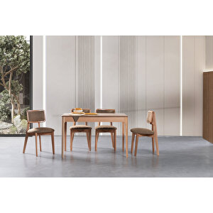 Urbanis Açılır Yemek Masası 140'lik Natural