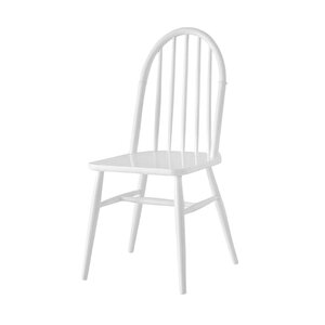 Rustica Classic Ahşap Yemek Sandalyesi Beyaz
