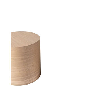 Walnut Ahşap Yan Sehpa Natural
