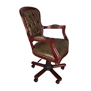 Crown Ofis Sandalyesi Ceviz