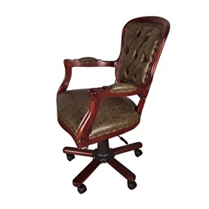 Crown Ofis Sandalyesi Ceviz