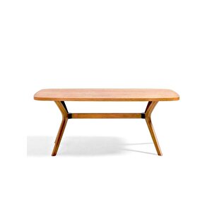 Bosco Pergel Ahşap Mutfak Masası 90x160 Natural