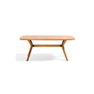 Bosco Pergel Ahşap Mutfak Masası 90x160 Natural