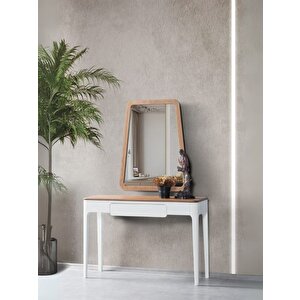 Soft Ceviz Modern Dresuar Beyaz