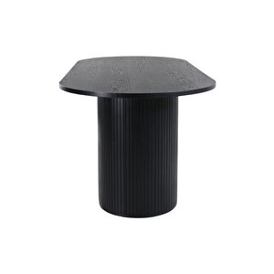 Zeno Oval Ahşap Bohem Yemek Masası 90x180
