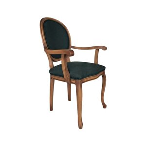 Madalyon Kolçaklı Sandalye Ceviz