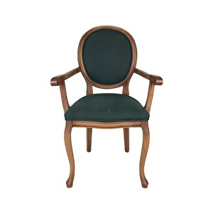 Madalyon Kolçaklı Sandalye Ceviz