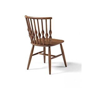 Natura Retro Ahşap Ceviz Sandalye