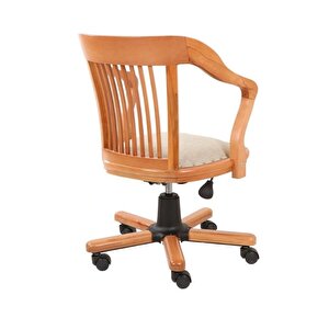 Throne Ofis Sandalyesi Natural
