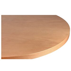 Sindi İskandinav Natural Ahşap Masa Sandalye Takımı 90x130