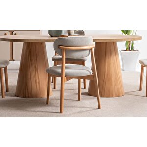 Nivara Bohem Ahşap Yemek Masası 90x170