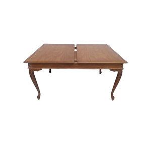 Lignos Oymalı Açılır Yemek Masası 100x170 Ceviz