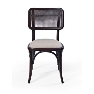 Sofa Hazeranlı Ahşap İskandinav Sandalye