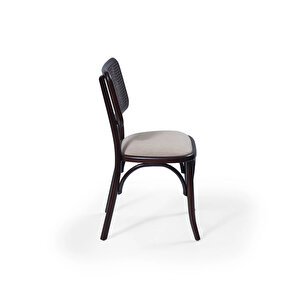 Sofa Hazeranlı Ahşap İskandinav Sandalye