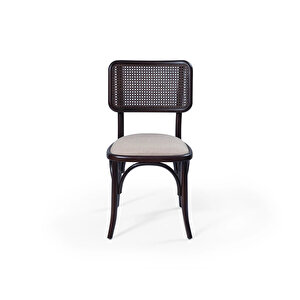 Sofa Hazeranlı Ahşap İskandinav Sandalye