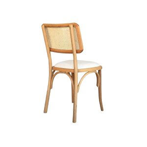 Sofa Hazeranlı Ahşap İskandinav Sandalye Natural
