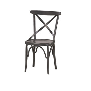 Gazzini Thonet Ahşap Sandalye Antrasit