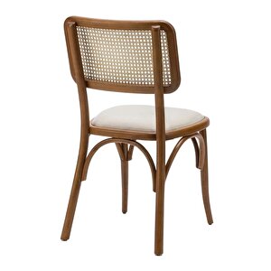 Sofa Hazeranlı Ahşap İskandinav Sandalye