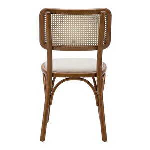 Sofa Hazeranlı Ahşap İskandinav Sandalye