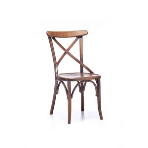 Gazzini Thonet Ahşap Sandalye Açık Ceviz