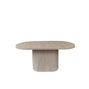 Lucca Oval Traverten Masa, 90x170 Traverten