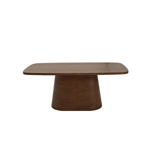 Barocco İtalyan Still Oval Ahşap Yemek Masası 100x180 Ceviz