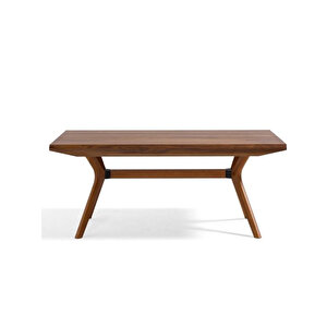 Bosco Pahlı Ahşap Mutfak Masası 100x180 Ceviz