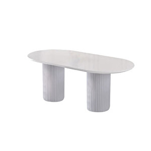 Lucca Ahşap Masa Sandalye Takımı 90x200