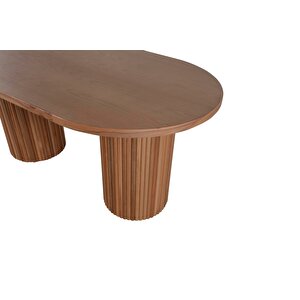 Lucca Ahşap Masa Sandalye Takımı 90x200
