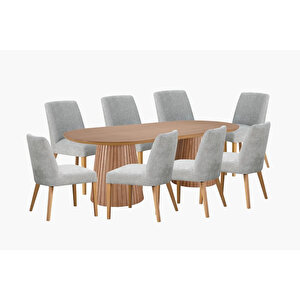 Bohenza Sabit Ahşap Yemek Masası 90x180