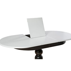 Rika Baba Ayak Oval Açılır Masa 90x130