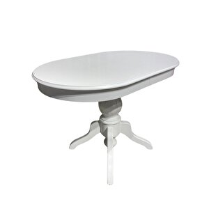 Rika Baba Ayak Oval Açılır Masa 90x130