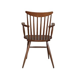 Hudson Amerikan Retro Ahşap Sandalye Ceviz