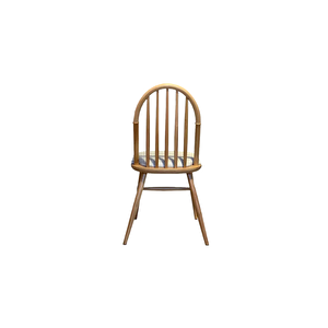 Rustica Döşemeli Classic Natural Ahşap Yemek Sandalyesi