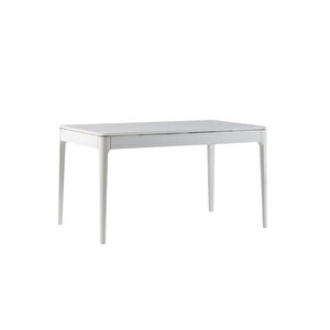 Urbanis Açılır Yemek Masası 120'lik Beyaz