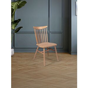 Ashbourne Retro Ahşap Sandalye Natural