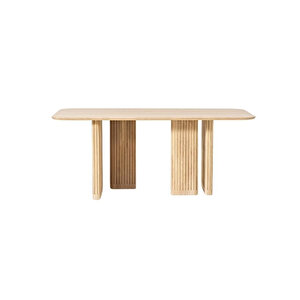 Nomada Ahşap Yemek Masası 95x180 Natural