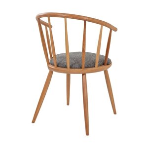 Bamboo Ahşap Mutfak Sandalyesi Natural