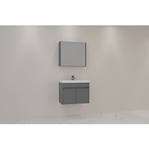 Bosna Banyo Dolabı 65 Cm Antrasit